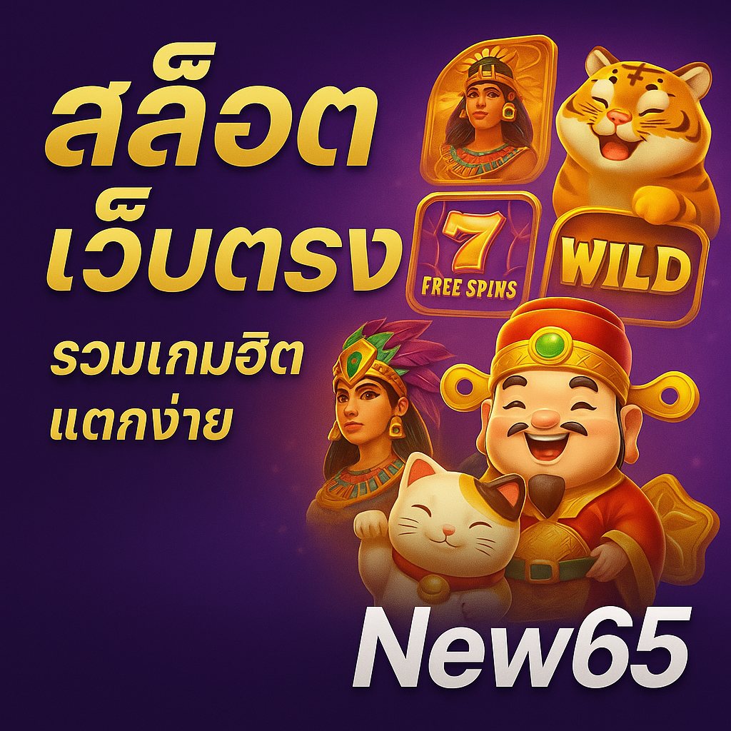 เกมสล็อตเว็บตรงแตกง่าย ค่าย Red Tiger บนเว็บ New65 – แตกไว กำไรจริง ไม่มีขั้นต่ำ