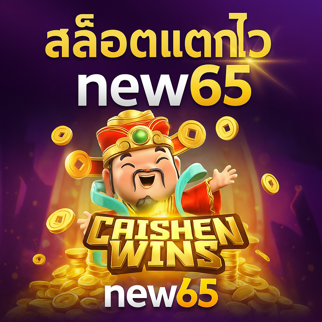 รวมค่ายเกมสล็อตยอดนิยม PG, Joker, Pragmatic Play เล่นง่าย แตกบ่อย ที่ New65